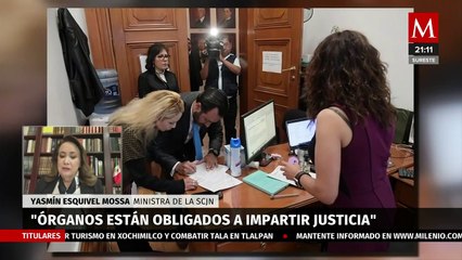 "Esto, en una corte democrática, no puede suceder": Yasmín Esquivel Mossa