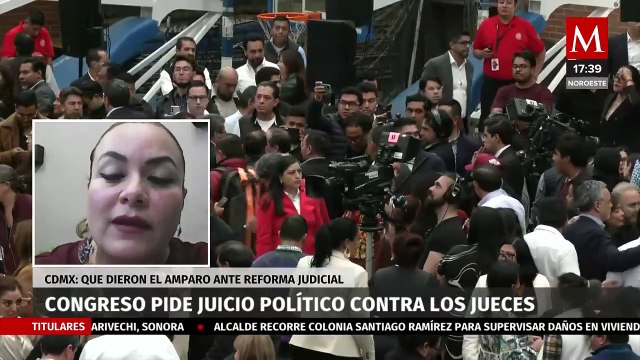Una violación a la ley : Elizabeth Mateos sobre jueces que pararon la discusión de la reforma al PJ