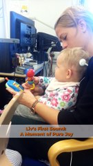 Deaf Child Hears for the First Time