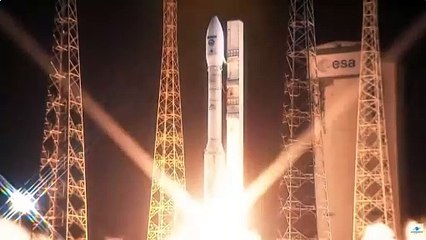 Foguetão europeu Vega descola com satélite do programa Copernicus