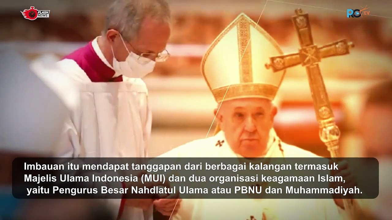 Kemenag Minta Perubahan Siaran Azan saat Misa Akbar Paus Fransiskus, Ini Tanggapan MUI