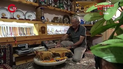 Baba ocağını müzeye dönüştürdü: 5 binin üzerinde antika parça sergileniyor