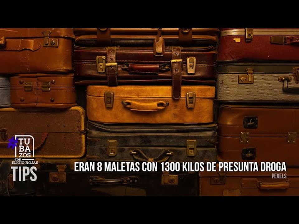 Eran 8 maletas con 1300 kilos de presunta droga: Las enviaron desde Maiquetía a París