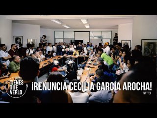 "¡Renuncia, renuncia!": Gritaron a García Arocha tras suspensión de elecciones en UCV