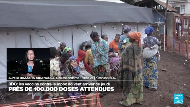 Epidémie de Mpox en RD Congo : près de 100 000 doses de vaccins attendues