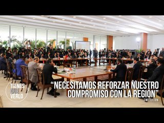 "Necesitamos reforzar nuestro compromiso con la región": Lula abrió cumbre suramericana
