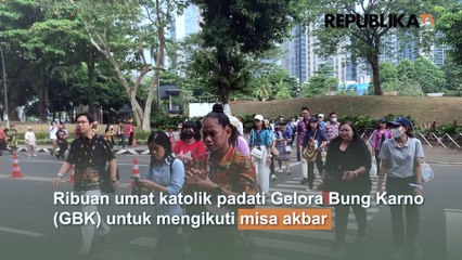 Kunjungan Paus Diharapkan Tingkatkan Persaudaraan Antar Umat Beragama