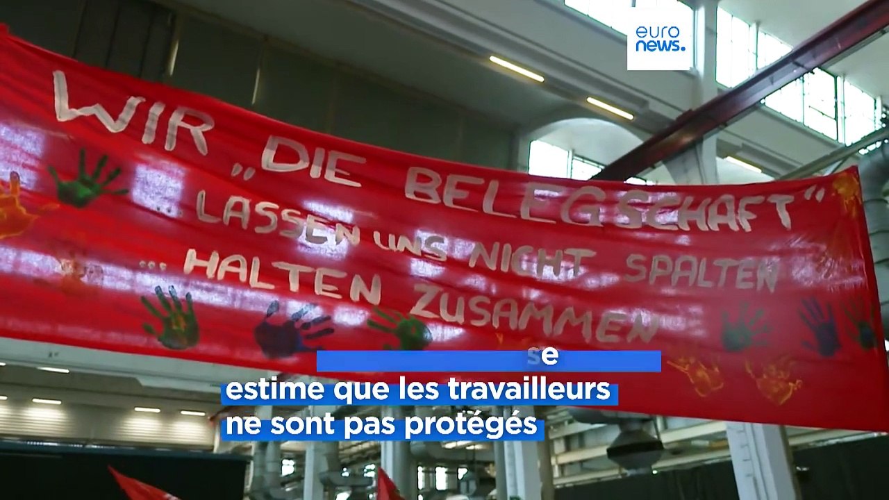 Les employés de Volkswagen annoncent une "résistance acharnée" à l'annonce des fermetures d'usines