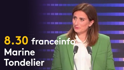 Le "8.30 franceinfo" de Marine Tondelier