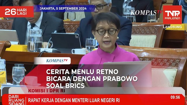 Menlu Retno Ungkap Sudah Bicara dengan Prabowo Subianto terkait BRICS