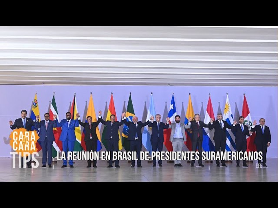 ¿Cuál fue la realidad en la reunión en Brasil de presidentes suramericanos?