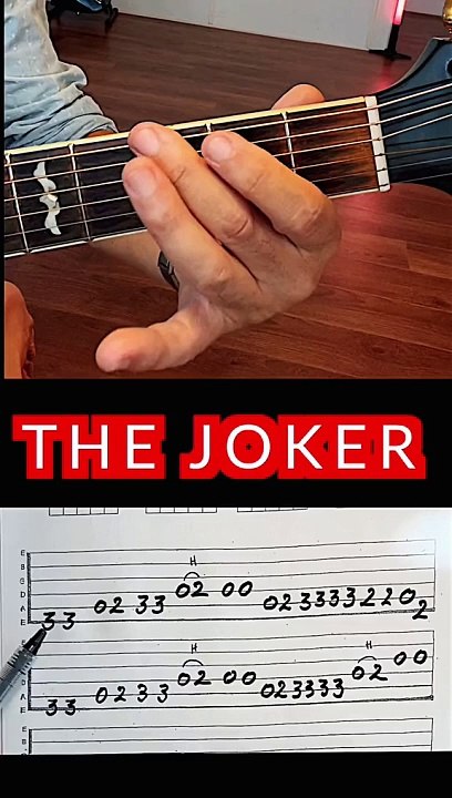 The Joker guitar tutorial