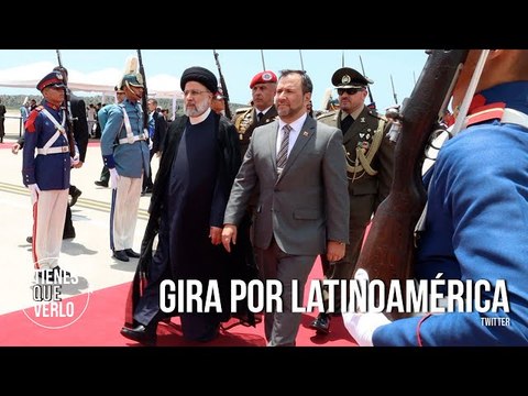 Ya está en Venezuela el presidente de Irán Ebrahim Raisí