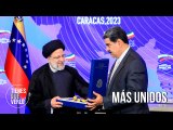 Presidente Maduro y su homólogo iraní Ebrahim Raisi firmaron 25 acuerdos en Miraflores