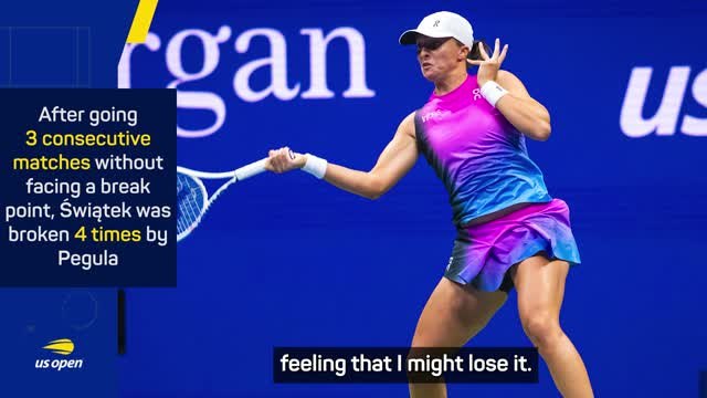 Swiatek opens up on anxiety-inducing no.1 ranking after US Open defeat