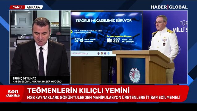 MSB kaynaklarından kara harp okulu mezuniyet töreninde yaşanan olaylarla ilgili açıklama