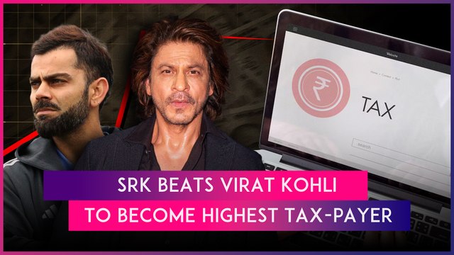 Shah Rukh Khan Tops India's Tax-Paying Celebrities List Followed By Thalapathy Vijay & Salman Khan