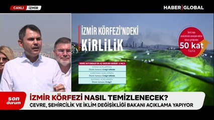 Bakan Kurum: İzmir Körfezi ölmektedir
