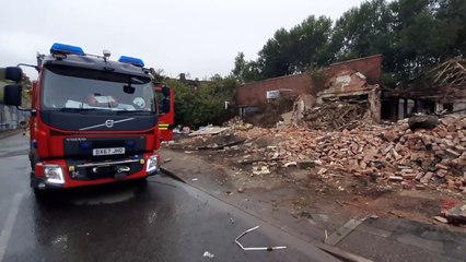 Urgent: Fire Breaks Out at Derelict Building on Moat Road, Willenhall 🚒