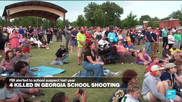 Georgia high school student, 14, kills 4 and wounds 9 in campus shooting