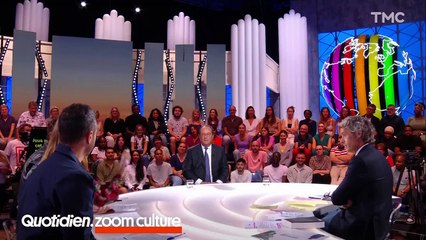 François Hollande invité de l'émission "Quotidien", sur TMC