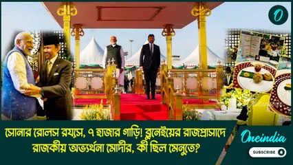 সোনার রোলস রয়েস, ৭ হাজার গাড়ি! ব্রুনেইয়ের রাজপ্রাসাদে রাজকীয় অভ্যর্থনা মোদীর, কী ছিল মেনুতে?