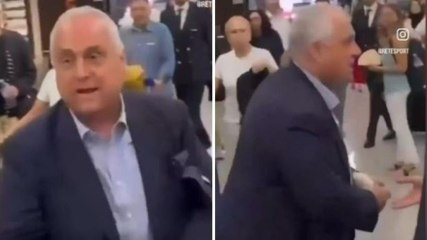 A Fiumicino con Hummels c’è Lotito! I tifosi: "Non ce lo rubare, Presidente!"