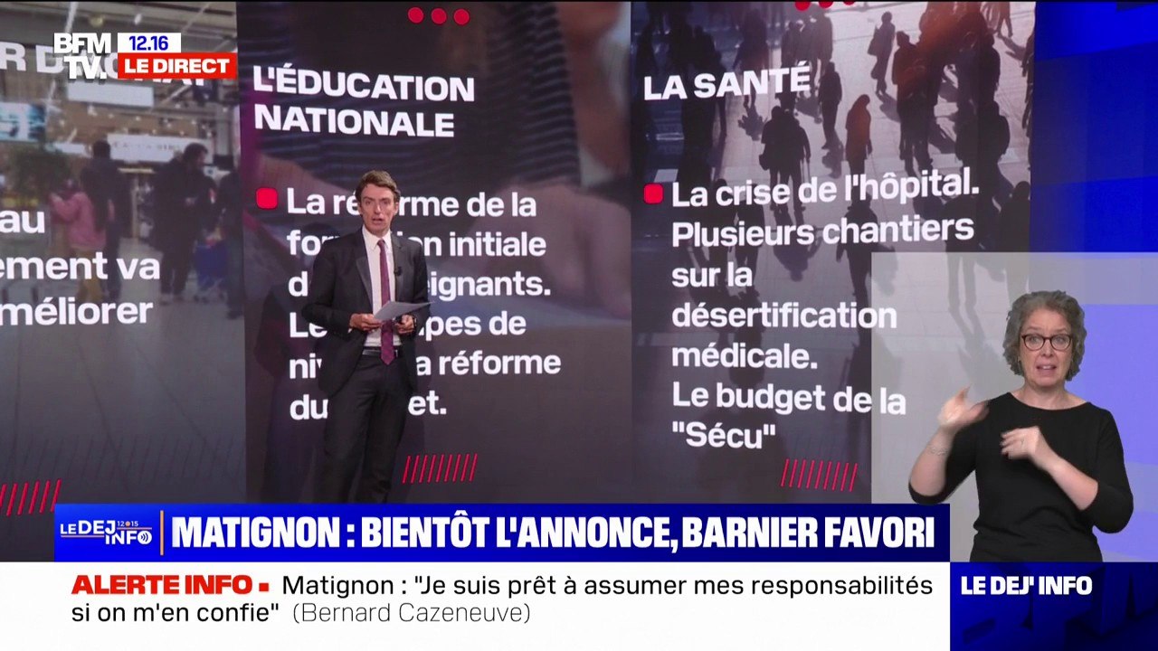 LES ÉCLAIREURS - Quels seront les dossiers prioritaires du futur Premier ministre?