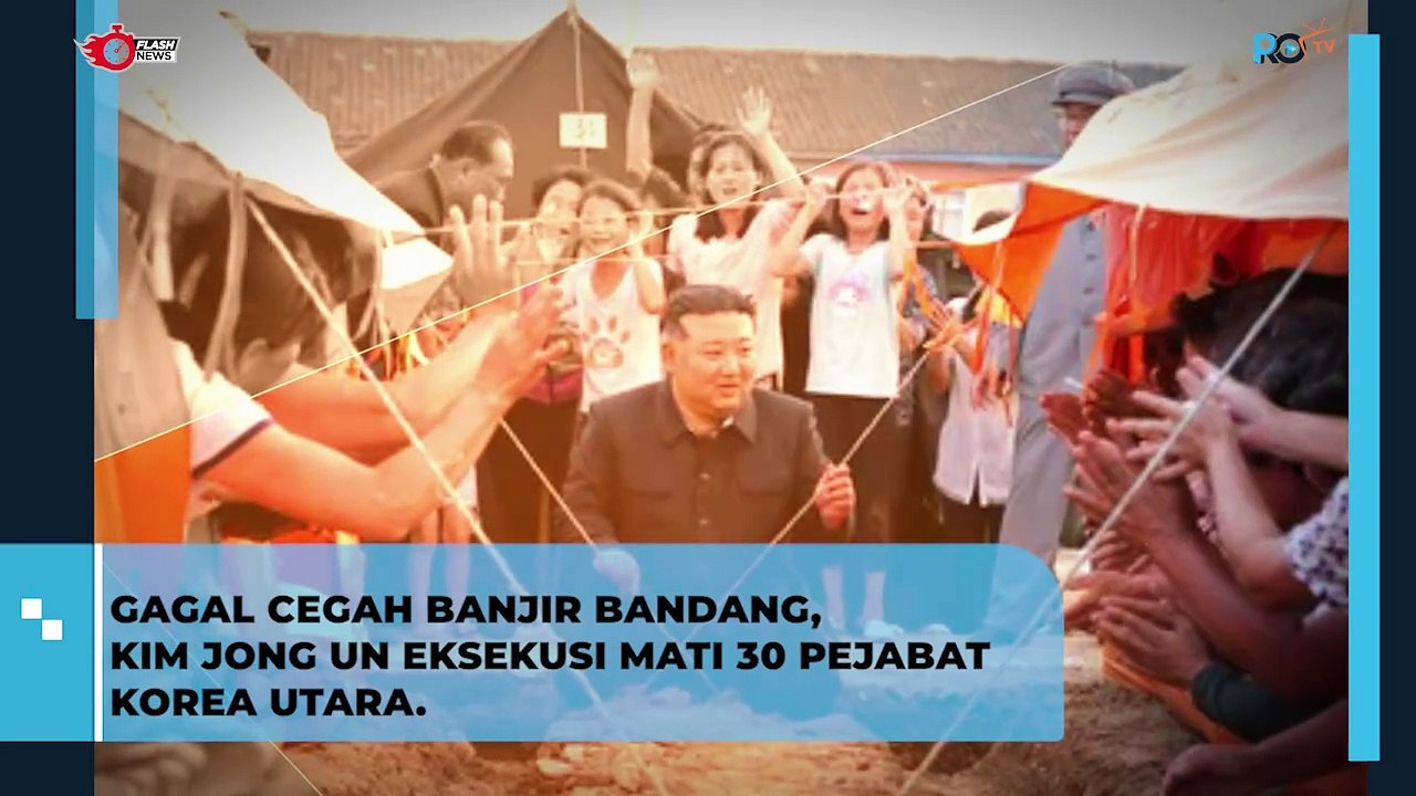 Kim Jon Un Eksekusi 30 Pejabatnya Karena Hal Ini
