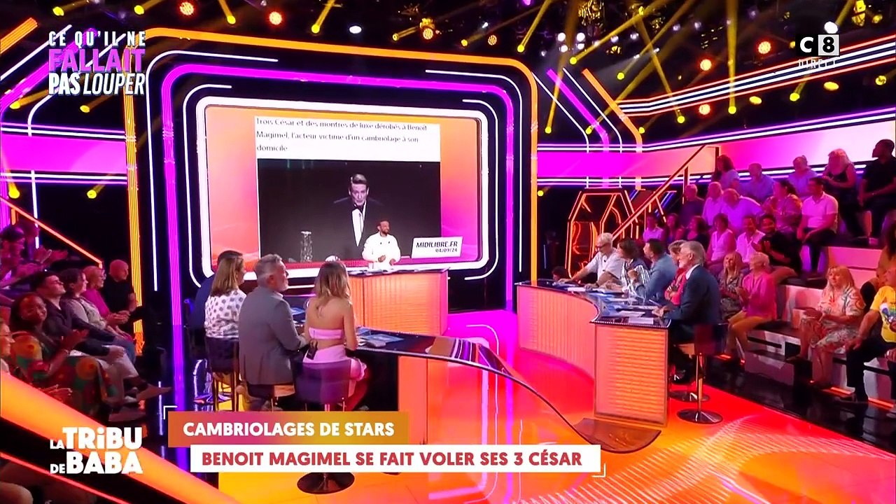 "La tribu de baba" est diffusée le mercredi, Cyril Hanouna recueille les confidences de ses chroniqueurs, l'un d'eux n'a pas été épargné