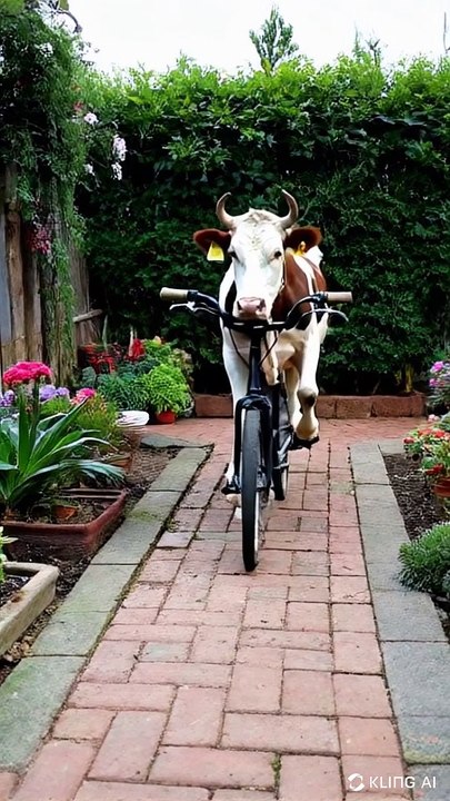 Cow running cycle
