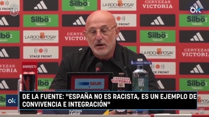 De la Fuente «España no es racista, es un ejemplo de convivencia e integración»