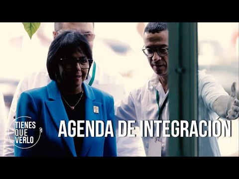 Fortaleciendo relaciones: Vicepresidenta Delcy se reunió con presidente de Bolivia Luis Arce