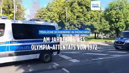 Tödliche Schießerei in München: Am Jahrestag des Olympia-Attentats von 1972