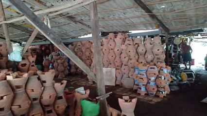 Xưởng sản xuất bếp lò đất nung & khuôn gang bánh xèo