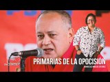 Pregunta de Diosdado sobre las primarias opositoras: ¿Dónde están los centros de votación?