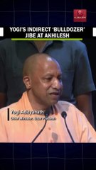 No Brain in a Bulldozer, It Runs by Steering Akhilesh Yadav Counters CM Yogi's Jibe