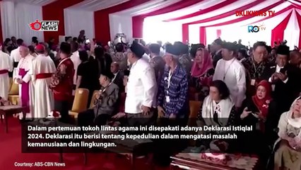 Kunjungan Paus Fransiskus Ke Masjid Istiqlal Bertemu Tokoh Lintas Agama Indonesia