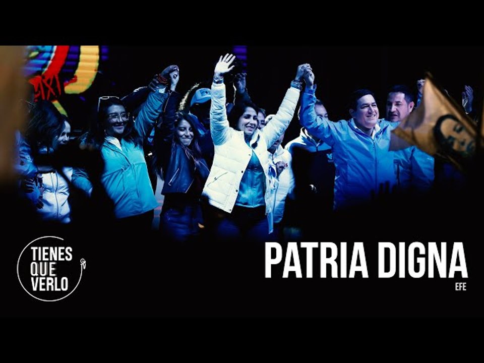Ecuador: Reacción de Luisa González al conocer que irá a segunda vuelta de presidenciales
