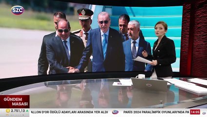 Erdoğan, Sisi'yi "Rabia" işaretiyle uğurladı