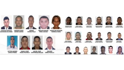 Estos son los rostros de los 31 delincuentes más buscados en Barranquilla