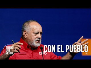 "Sabemos defender la Patria": Diosdado Cabello en la calle