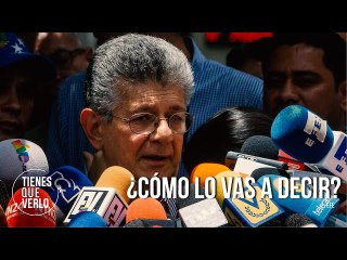 "Peor que un crimen es una estupidez": Ramos Allup a Ledezma y María Corina