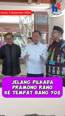Jelang Pilkada Pramono-Rano Bertemu Bang Yos