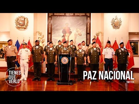 Aquí está la FANB lista y presta para llevar a cabo las elecciones libres y justas