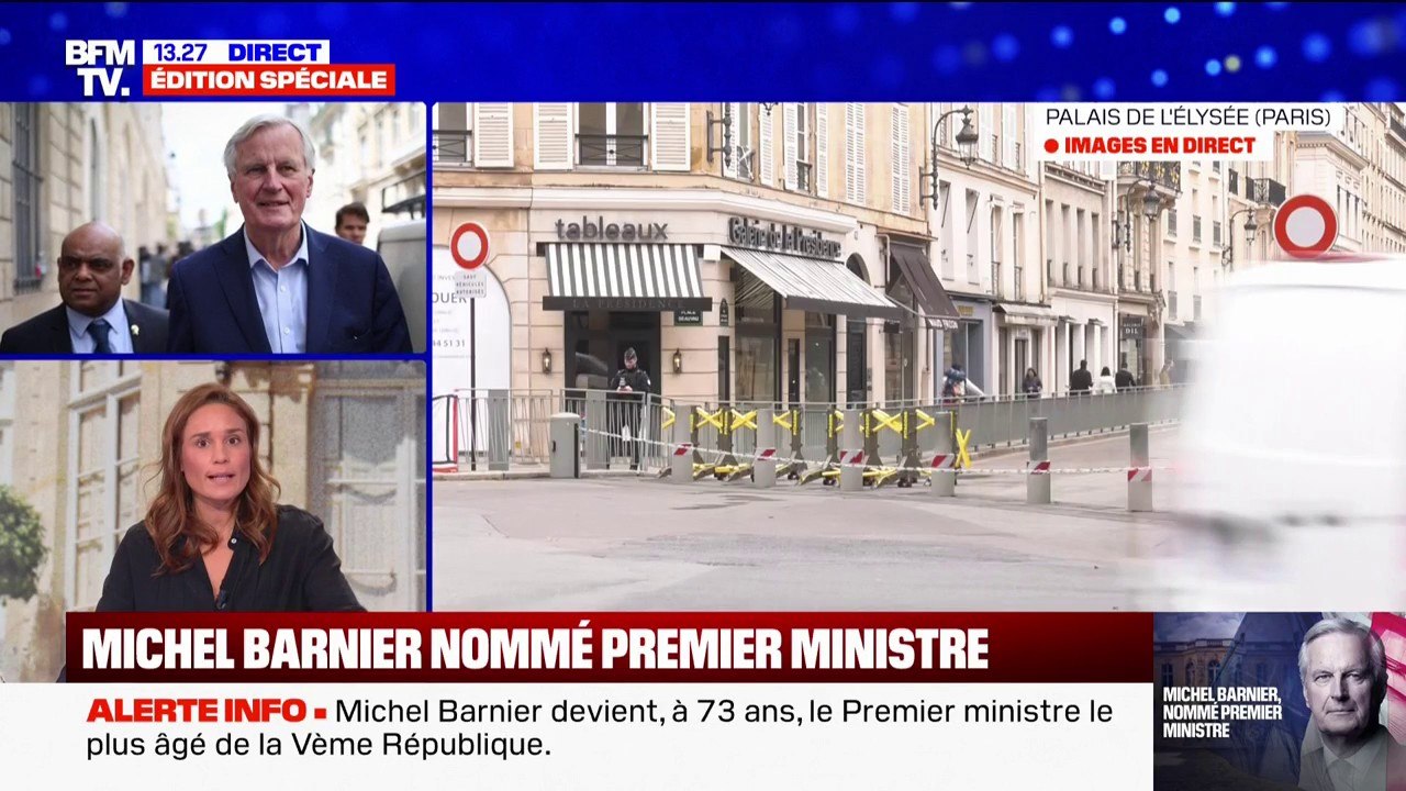 Michel Barnier Premier ministre: Jordan Bardella affirme que le RN "jugera sur pièces son discours de politique générale"