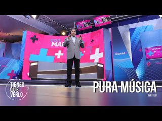 Así recibió Maduro a Bonny Cepeda en el Programa Con Maduro+