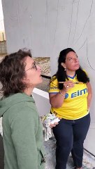 Fresque des Sociochaux : Premier coup de pinceau à Bonal