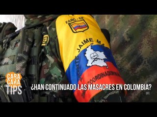 ¿Han continuado las masacres en Colombia?