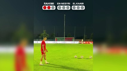 En Nesyri, Rahimi ve El Kaabi kozlarını paylaştı